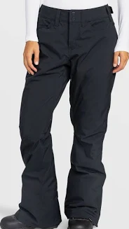 (image for) roxy womens backyard pants black - Click Image to Close